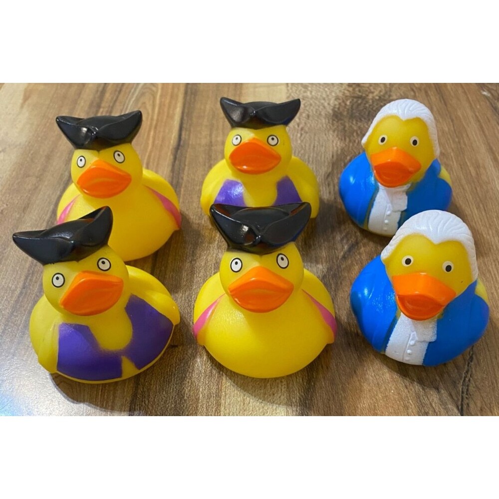 Colonial Patriotic Rubber Duckies~George Washington~US History~Duck Duck Jeep